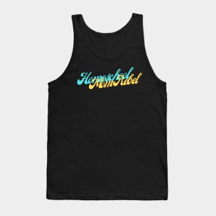 Homeschool Mom Rebel Colorful Tank Top